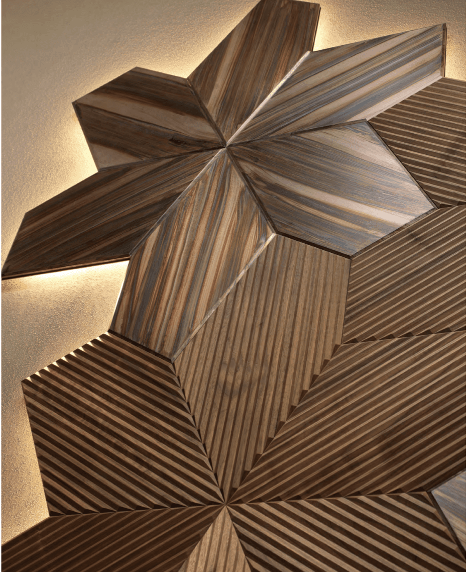 designer furniture: Relevo Azalea 3D Art by Arte Brotto in Saudi Arabia & Switzerland