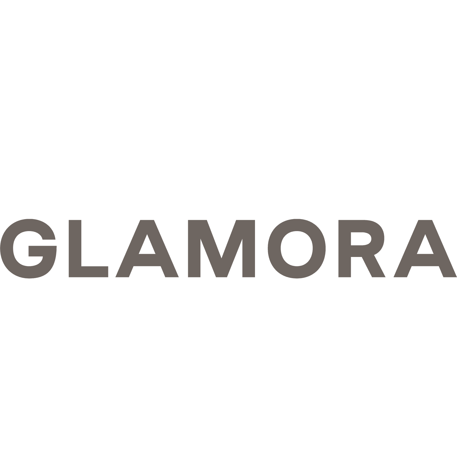 Glamora logo - Luxury wallcoverings and Italian designer wallpaper partner.
