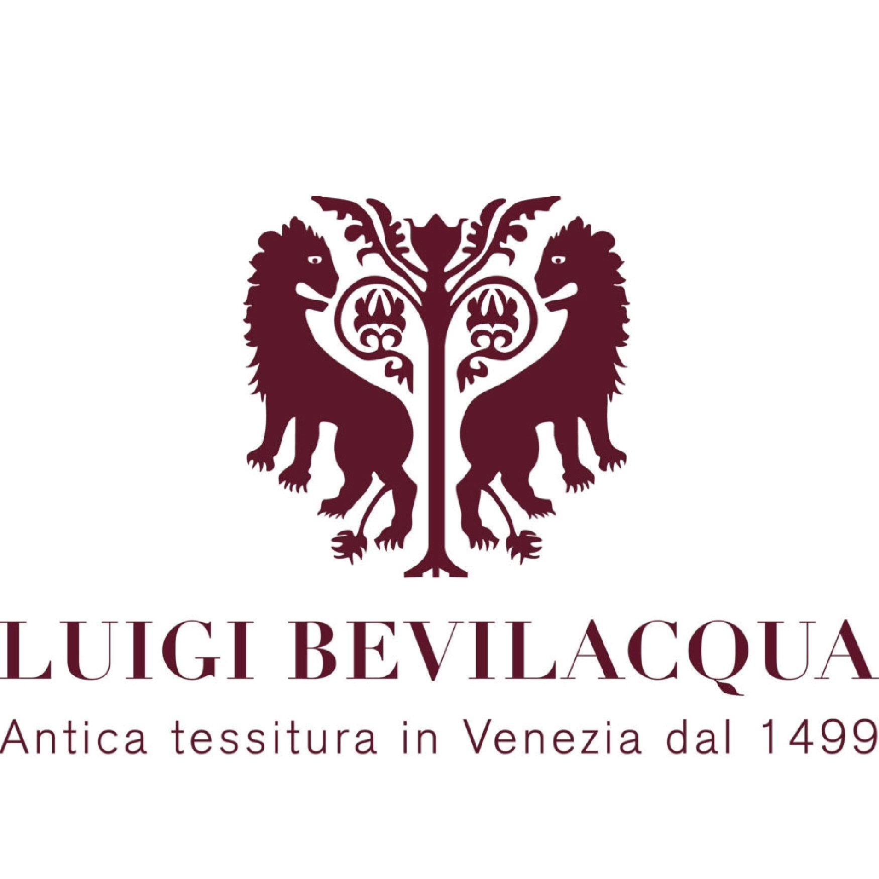 Luigi Bevilacqua logo - Venetian heritage textiles and hand-loomed luxury silk velvets partner.