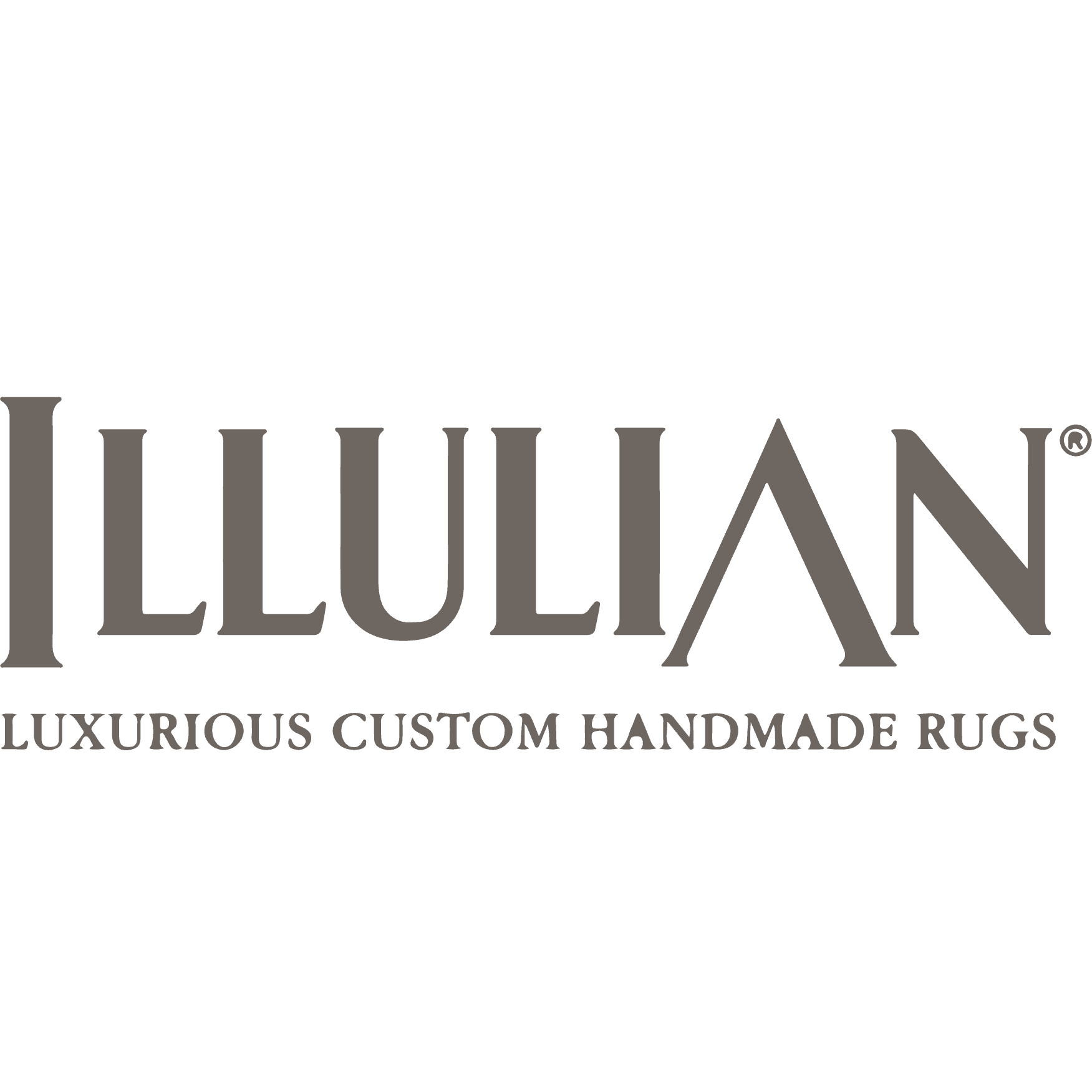 Illulian logo - Handwoven luxury rugs and bespoke Italian craftsmanship partner.