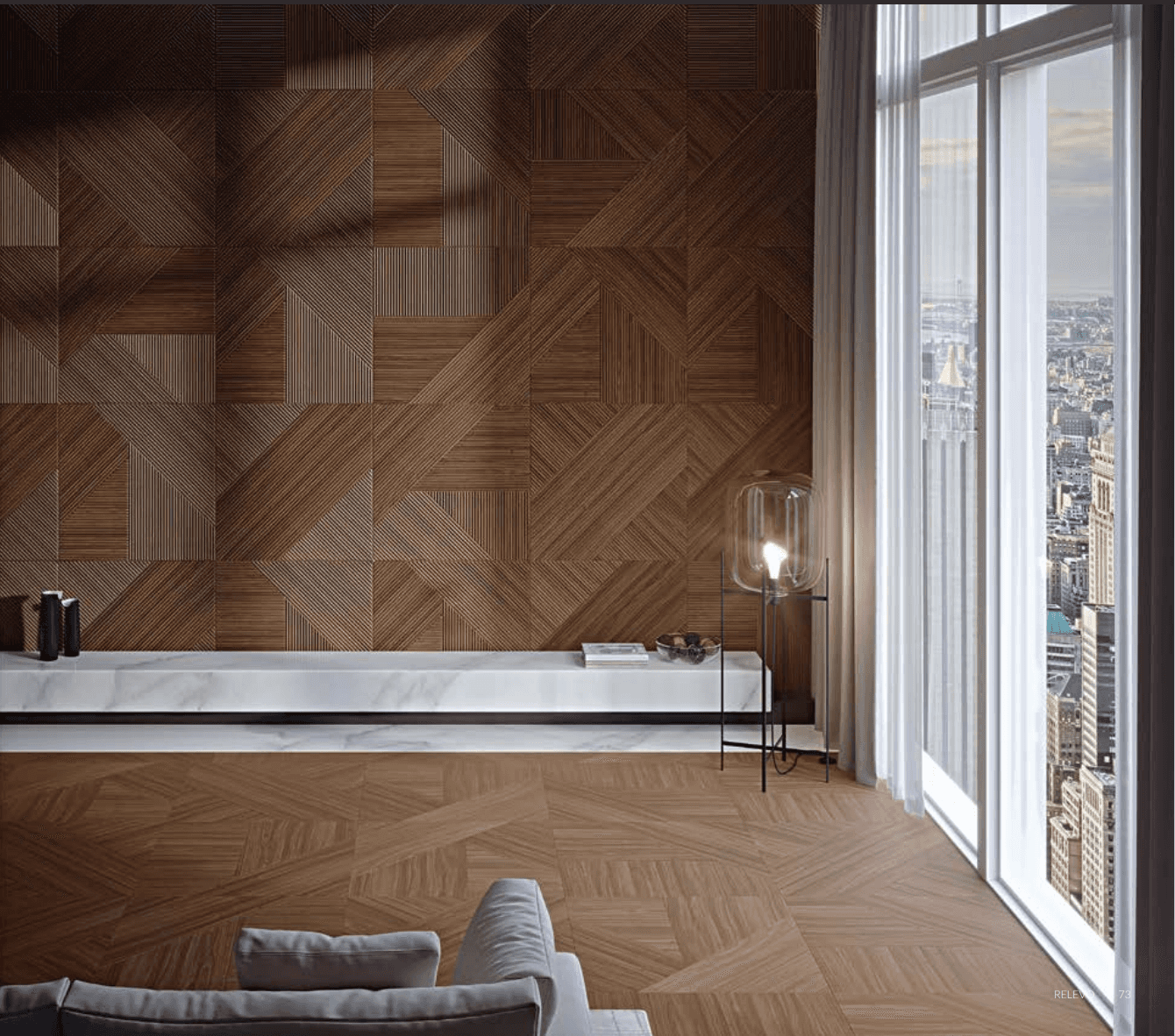 Luxury wallcoverings and Italian designer wallpaper featured in our exclusive interior project.