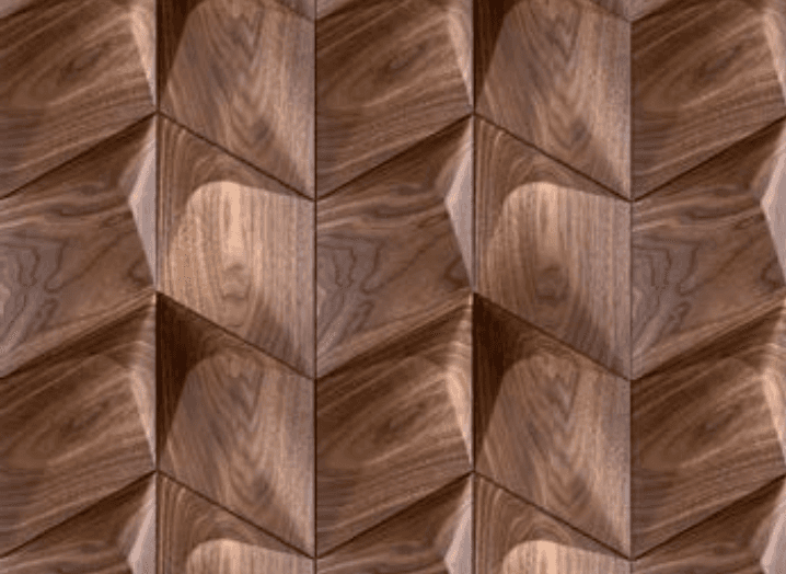 American Walnut decorative wall panels by Form At Wood in Saudi Arabia & Switzerland
