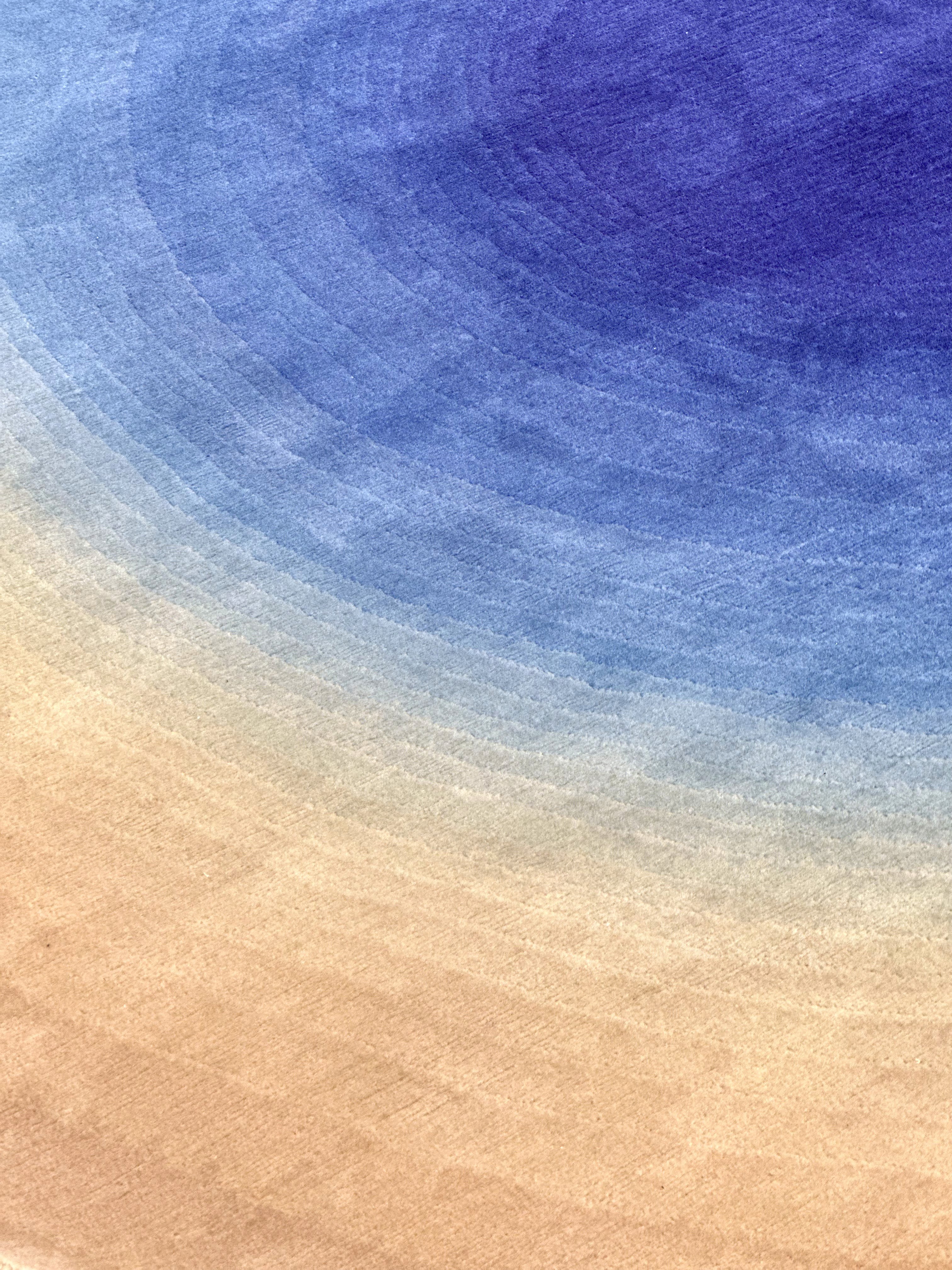 handmade rugs: Iris Dett by Illulian in Saudi Arabia & Switzerland