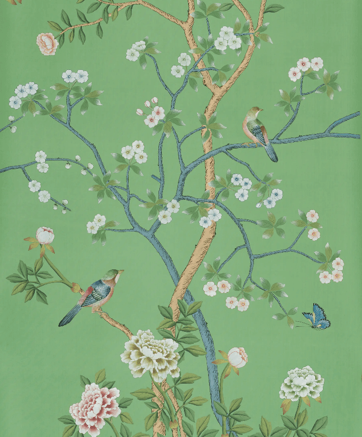 Earlham, a premium luxury wallcoverings from De Gournay in Saudi Arabia & Switzerland