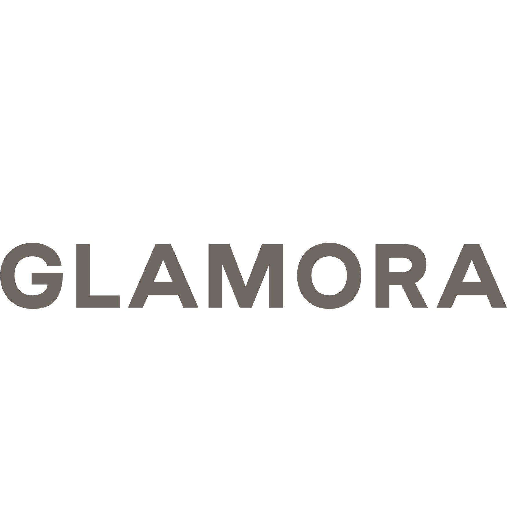 Glamora logo - Luxury wallcoverings and Italian designer wallpaper partner.