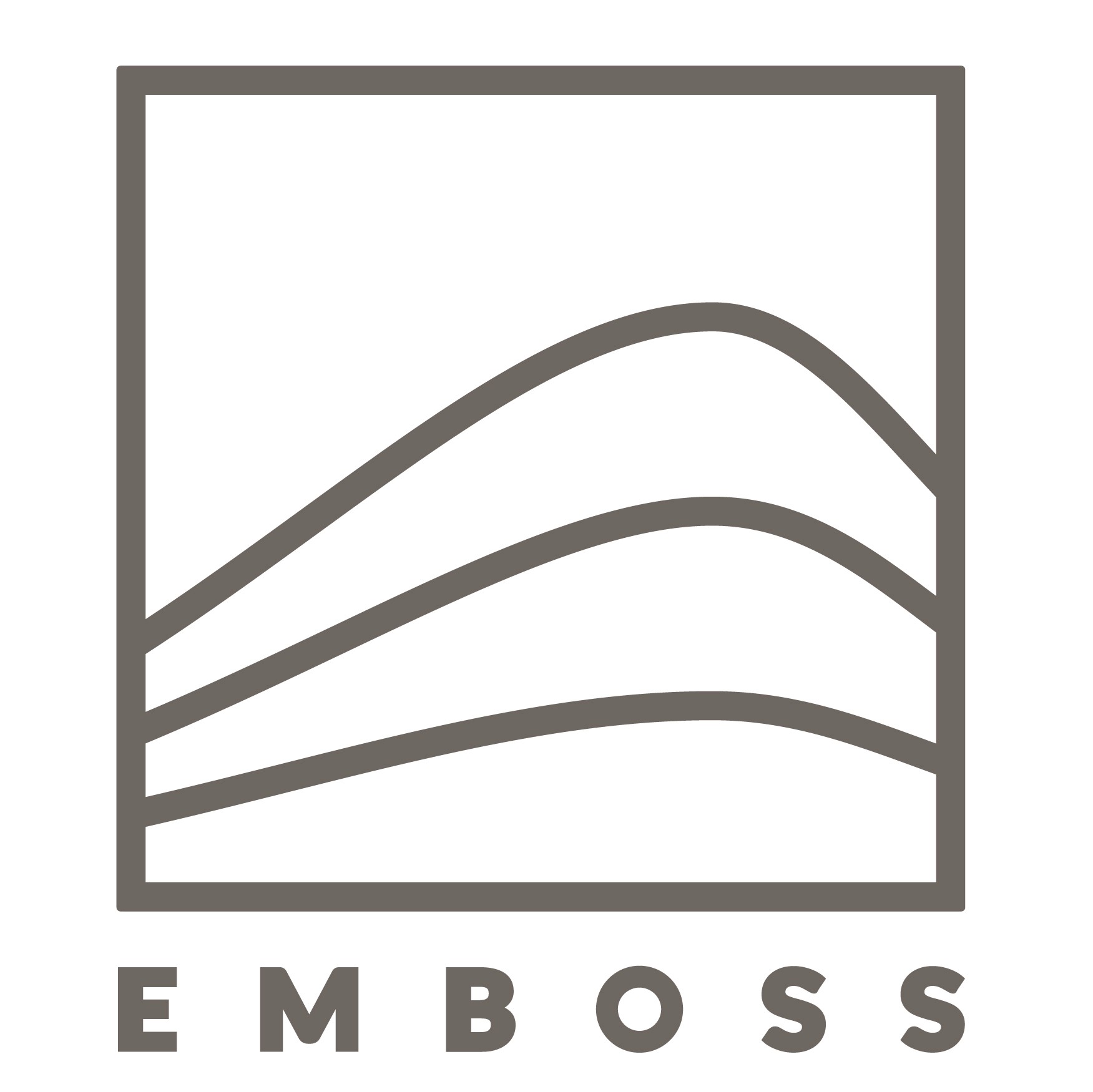 Emboss logo - Architectural 3D wall panels and premium interior finishes partner.
